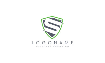 Minimalist S Logo for Branding and Identity.