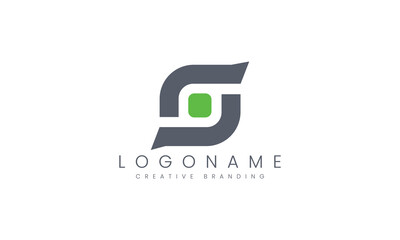 Minimalist S Logo for Branding and Identity.