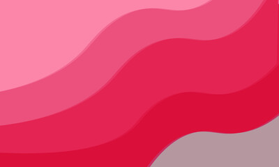 Overlapping pink business wave banner. flat pink gradient. wavy vector design background,web.