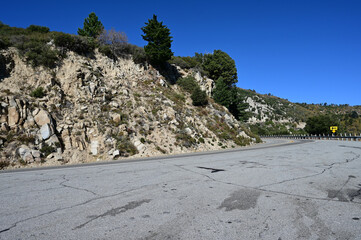 California state route 18/Rim of the world highway.