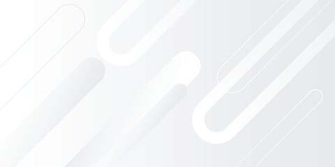 Abstract modern white background. Minimal geometric white light background abstract design. Suit for booklet, brochure, banner, poster, website, flyer, cover, corporate, backdrop. Vector