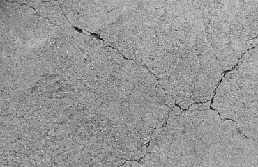 Cracked concrete wall texture, Cement background not painted in vintage style