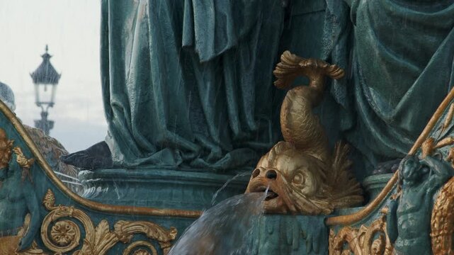 La Fontaine des Fleuves in Paris