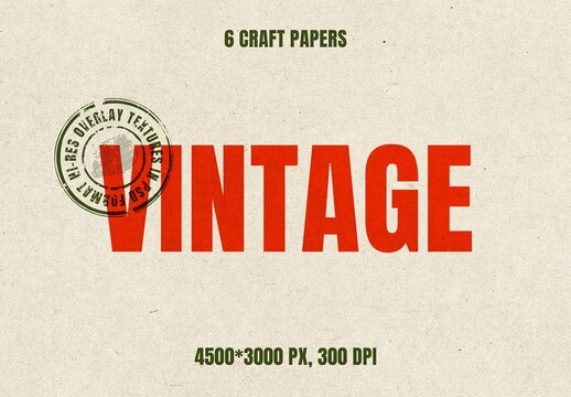 Vintage Old Paper Textures