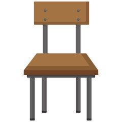 Wood School Chair