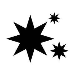 Obraz premium star sparkle elegant minimalist element