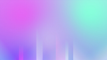 Abstract creative line and stripe on colorful neon light gradient background illustration.