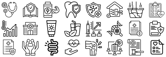 Medical and Healthcare Icons A Comprehensive Collection