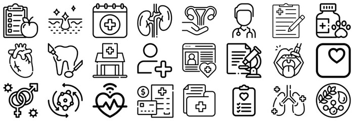 Medical and Healthcare Icons A Comprehensive Collection
