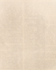 Blurred Vintage Paper Text Background Texture