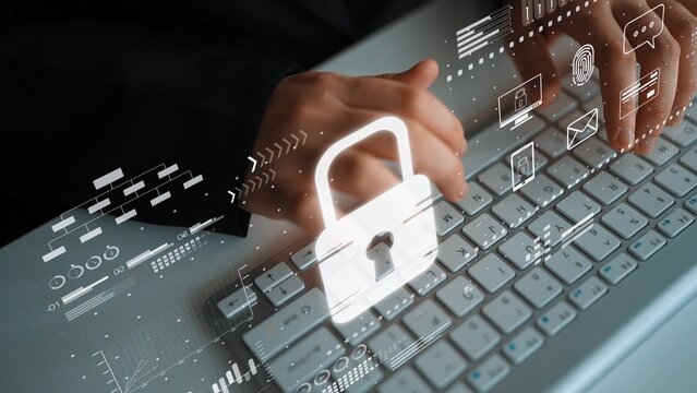 Cyber security safeguards data and systems. Cyber security uses AI, digital security protects cloud, Cyber security defends finance, and ensures access control. Marrow