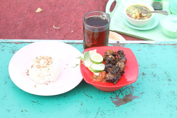 breakfast on the table