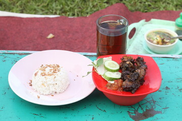 breakfast on the table