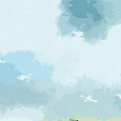 Various oil paintings, flowers, plum blossom scenery, forests, sheep, chrysanthemums, villages, houses, mountainous areas