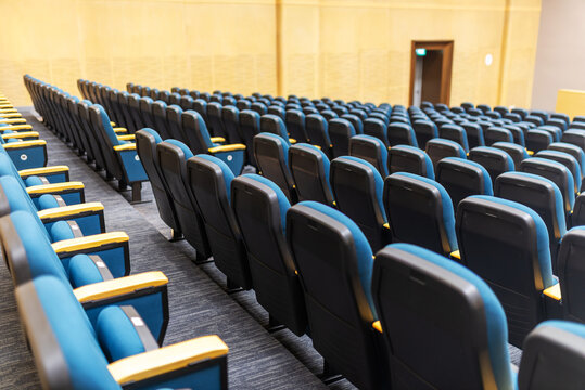 Modern Conference Hall Seating Arrangement
