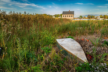 View of the landascape in Cape Porpoise, Maine USA