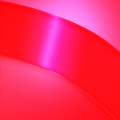 부드러운 핑크 곡선