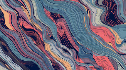 abstract seamless pattern with lines