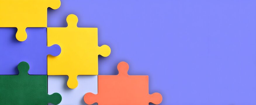 National puzzle day text featured in a sleek contemporary design.