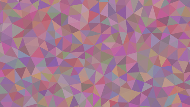 A soft and delicate pastel mosaic of pink, purple, and beige triangles, creating a subtle and calming geometric pattern for backgrounds