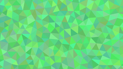 A mesmerizing mosaic of verdant triangles, creating a captivating geometric pattern that evokes a sense of nature and tranquility in its design