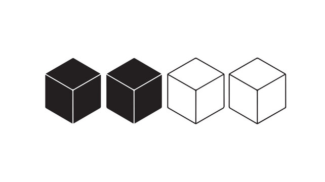 Box icon set. box vector icon, package, parcel