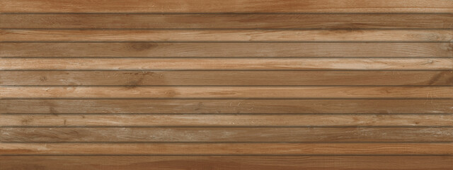 Old grungy wooden planks background in brown color