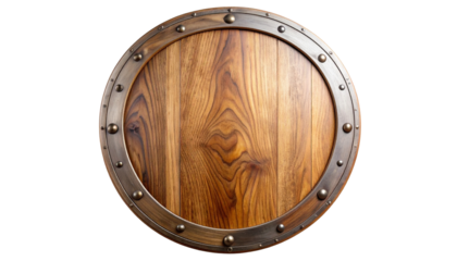 Vintage Oak Battle Shield