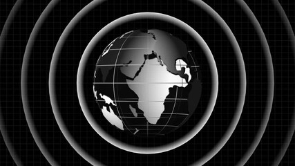 Virtual Studio Set Background. News Background. TV broadcast news virtual studio set background, international news background animation concept.