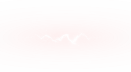 PNG Red Lightning Overlay with Transparent Background