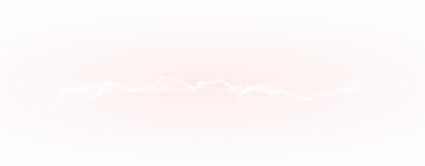 Red Lightning PNG with Transparent Overlay on transparent background
