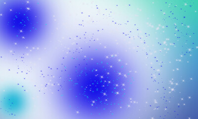 background with colorful confetti .