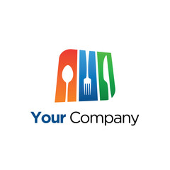 Resto Kitchen company logo design