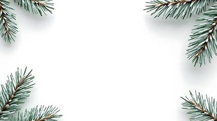 Minimal Christmas Card & Banner Designs with Copyspace