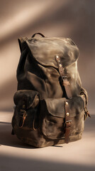 Adventure Gear Canvas Rucksack
Classic Outdoor Travel Backpack