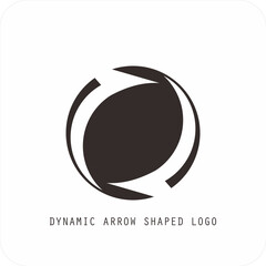 Dynamic Modern Arrow Logo, Progress and Motion Symbol