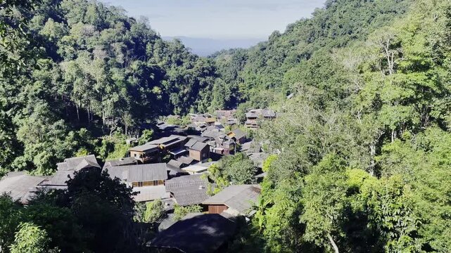 Mae Kampong village in the Huai Kaeo subdistrict of the Mae On District, Chiang Mai Province, northern Thailand