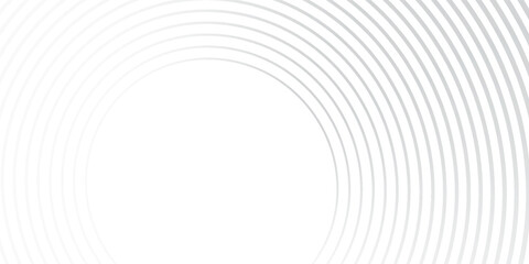 Abstract minimalist white background with circle lines and dot pattern. line good nice modern circle