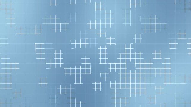 Blue steel abstract background with soft glowing grid line elements creating a modern geometric pattern ideal for global tech events digital displays and futuristic visual themes