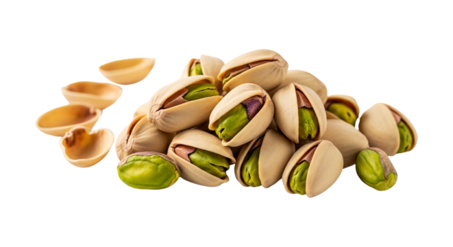 Buy organic pistachios shelled unsalted roasted salted healthy snack nuts online best price fresh quality isolated on transparent background