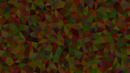 A mesmerizing mosaic of earthy tones creates a captivating geometric pattern with a harmonious blend of colors and intricate shapes