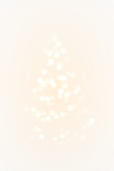 Golden Bokeh Lights PNG on Transparent Overlay on transparent background
