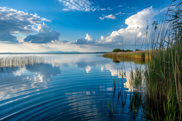 lake and sky