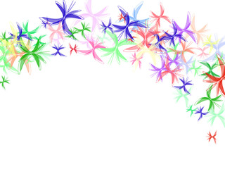 colorful floral background