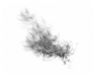 PNG Overlay of Isolated Smoke on Transparent Background