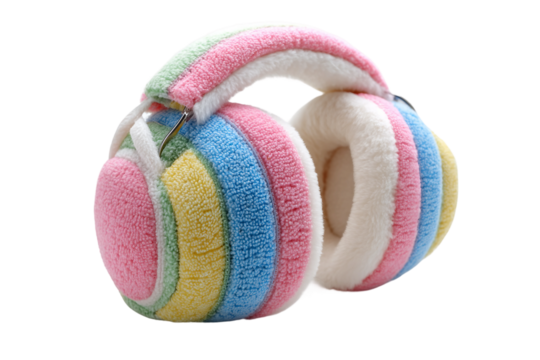 Baby Ear Cap for Hearing Safety isolated on transparent background