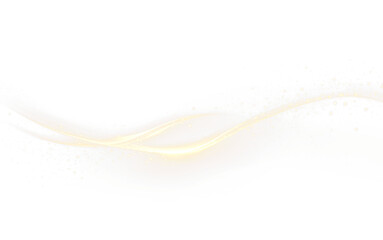Gold Sparkle PNG Overlay with Magic Swirl Effect on transparent background
