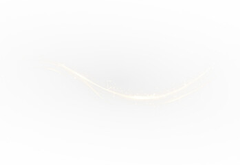 PNG Transparent Gold Swirl Overlay Sparkle Effect on transparent background