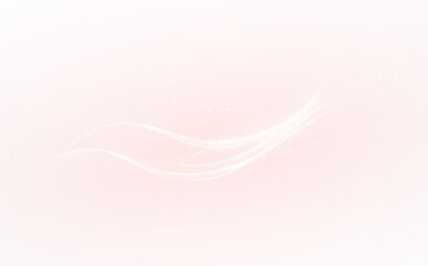 Red PNG Overlay with Sparkle and Swirl Effect on transparent background