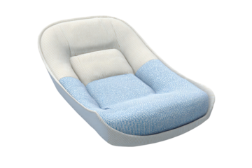 Baby Lounger for Napping and Lounging isolated on transparent background